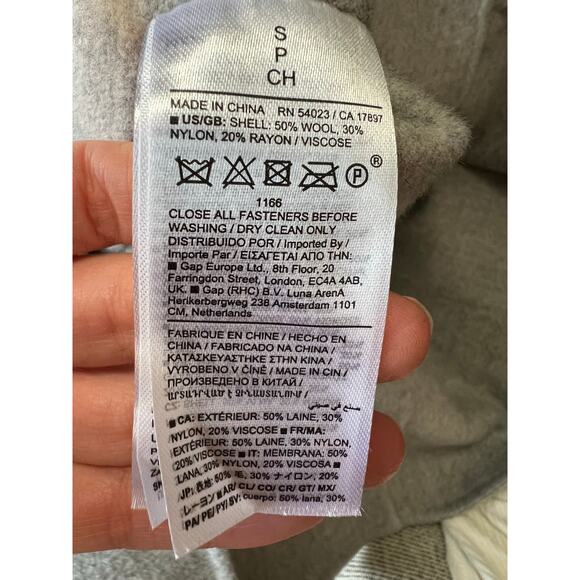 NEW Banana Republic Aike Wool Mini Sheath Dress Small - Heather Grey; Minimalist - Picture 15 of 16